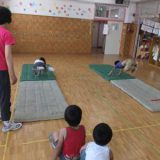 平成２５年７月８日（月）　体育指導（５歳児）