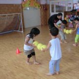 平成26年８月８日（金）　ボール指導（５歳児）